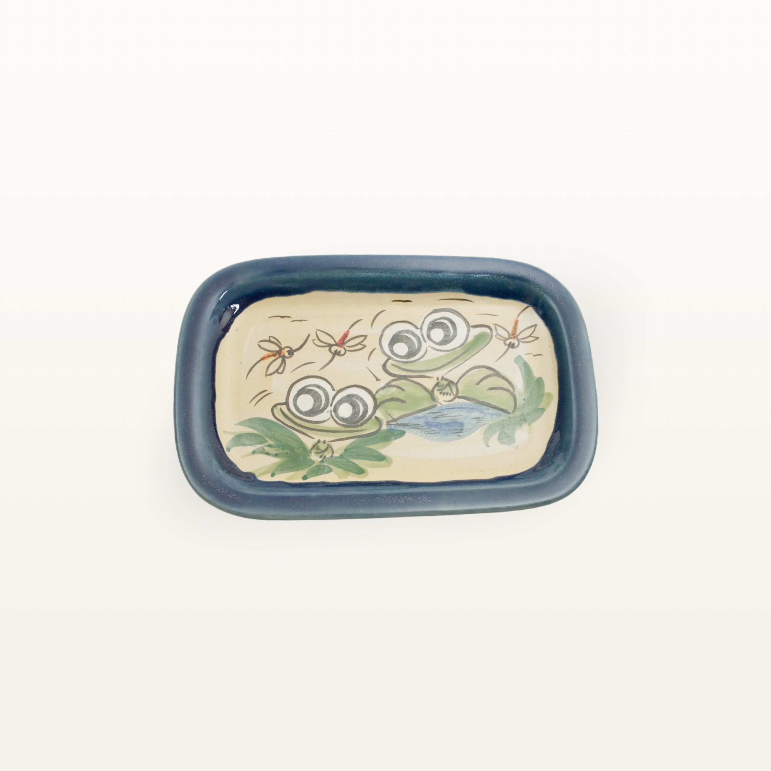 Servierplatte Frosch - Tierfreunde - Blau 1 Servierplatte Frosch - Tierfreunde - Blau