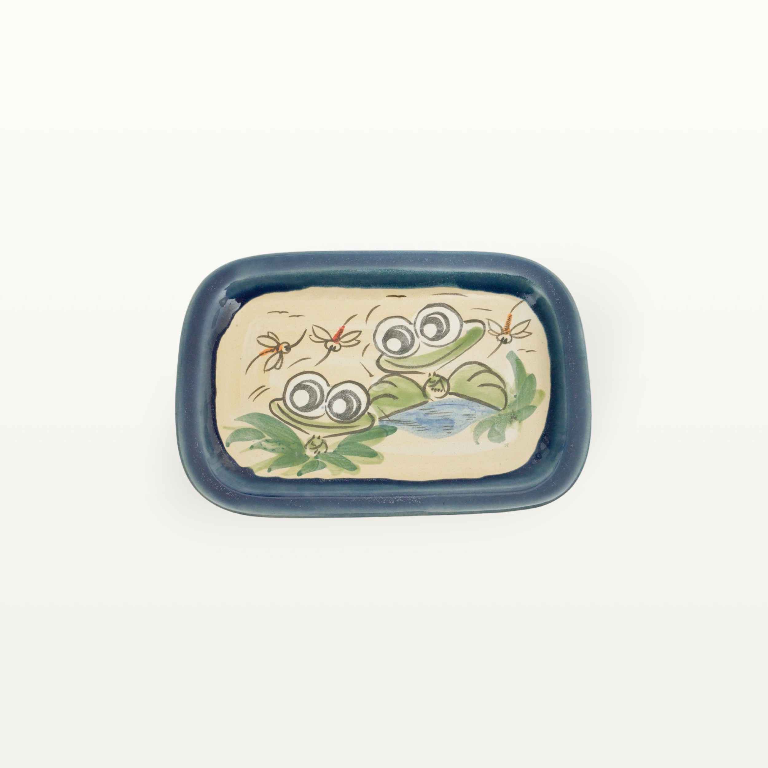 Servierplatte Frosch - Tierfreunde - Blau 3 Servierplatte Frosch - Tierfreunde - Blau – Bild 3