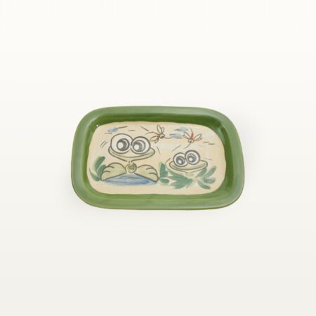 Servierplatte Frosch - Tierfreunde - Grün
