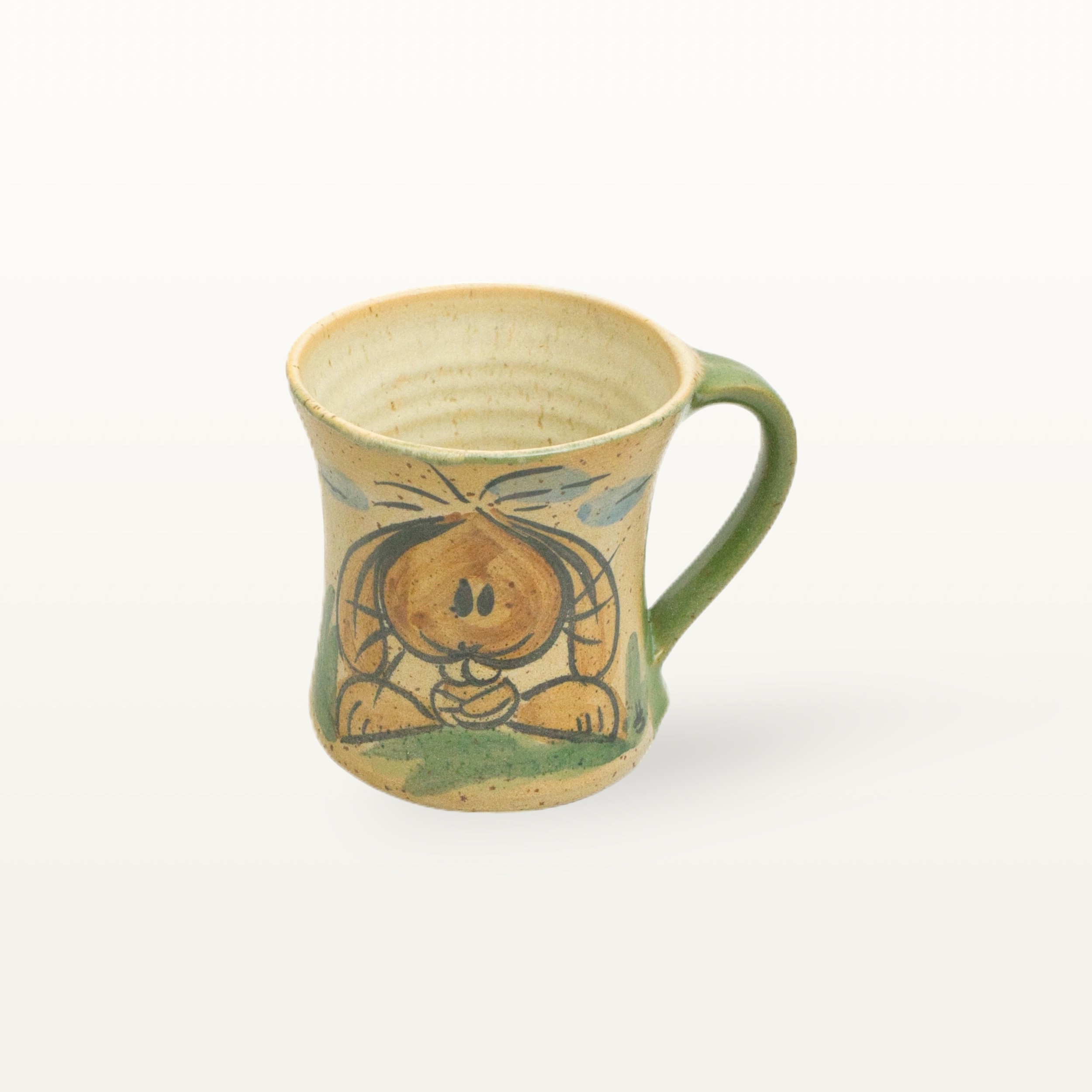 Tasse Hase - Tierfreunde - Grün 1 Tasse Hase - Tierfreunde - Grün