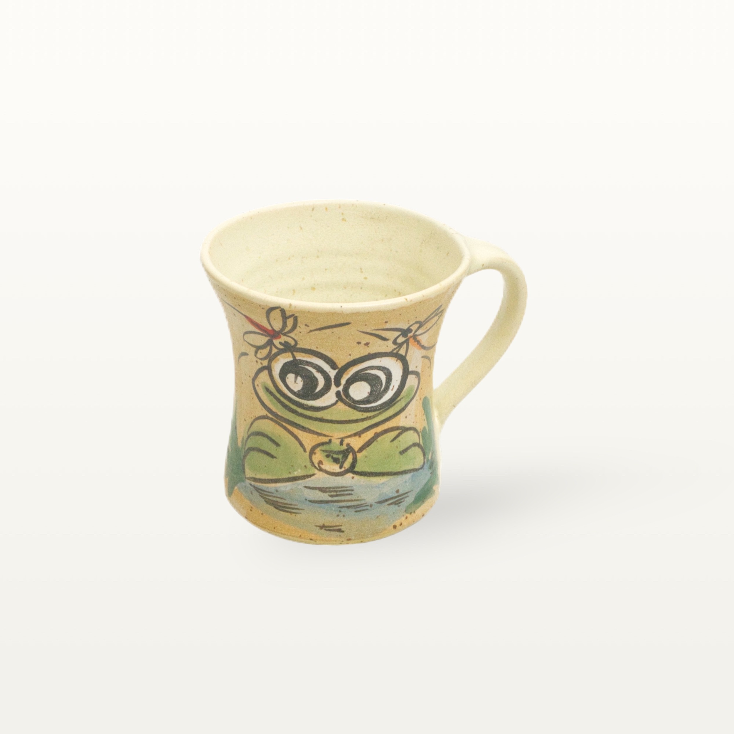 Tasse Frosch - Tierfreunde - Hellbraun 1 Tasse Frosch - Tierfreunde - Hellbraun