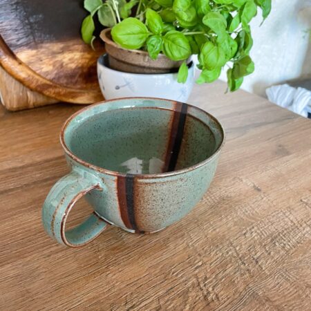 Alternative view of Alleskönner, stapelbare Tasse - Grün