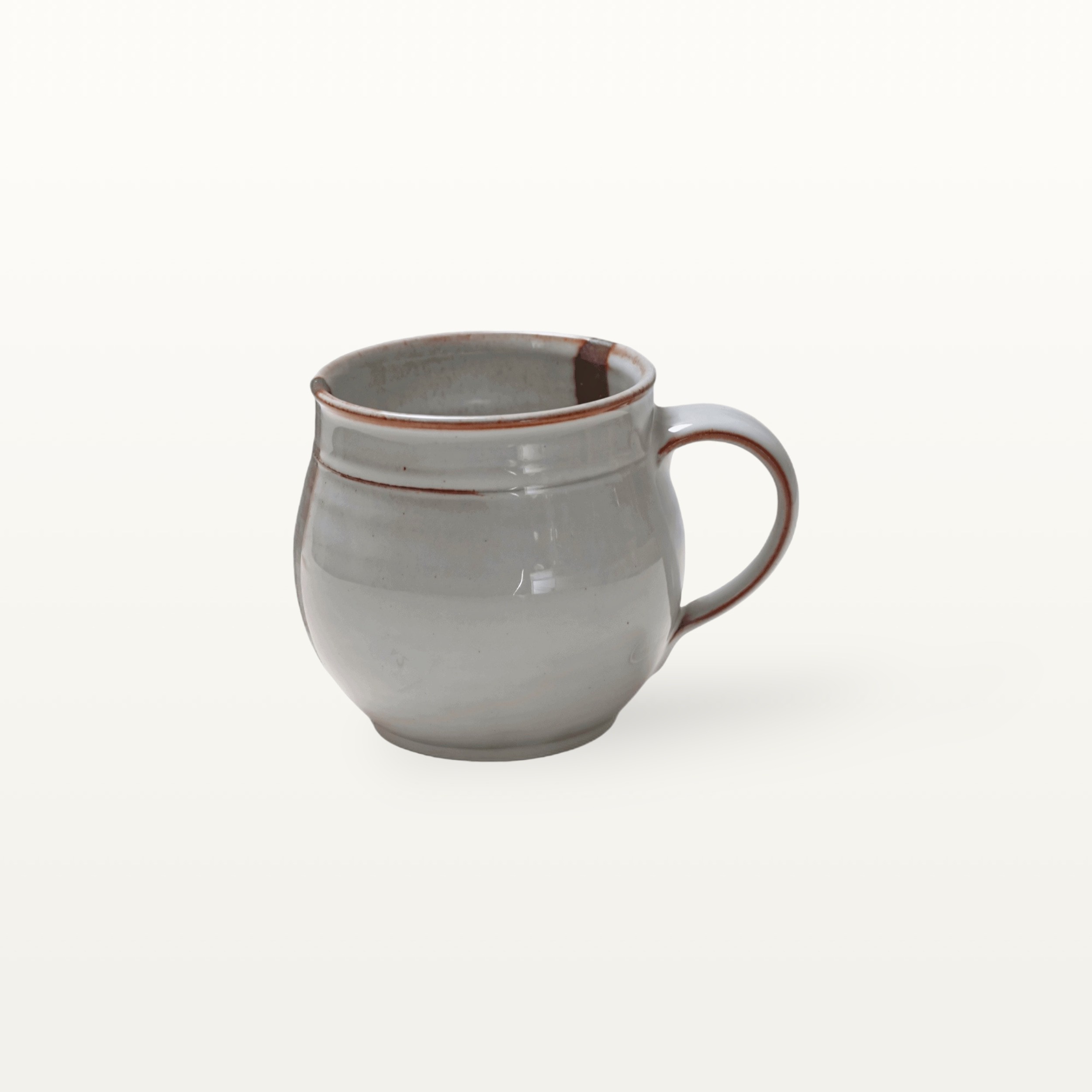 Bauchige Geniessertasse - Weiß 5 Bauchige Geniessertasse - Weiß – Bild 5