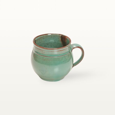 Bauchige Geniessertasse - Grün