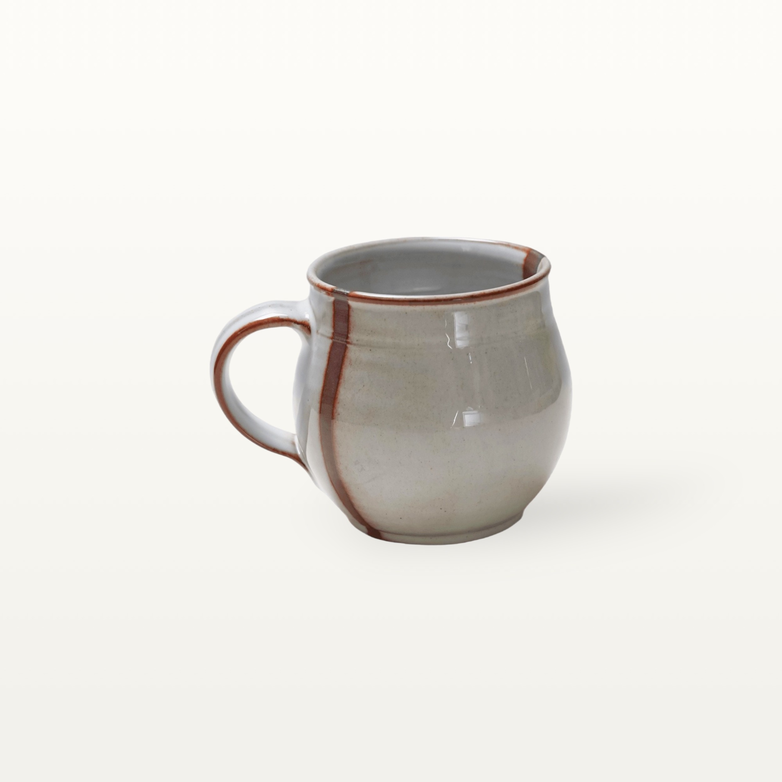 Bauchige Geniessertasse - Weiß 2 Bauchige Geniessertasse - Weiß – Bild 2