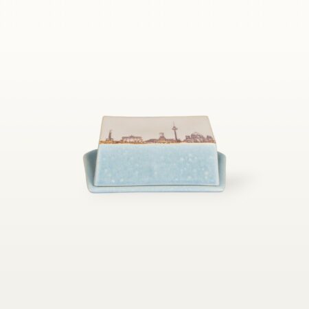 Minimalistische Butterdose mit Motiv von Berlin – Bild 6