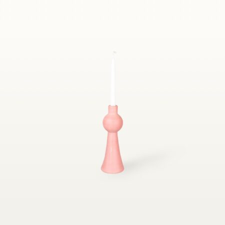 Kleine Vase / Kerzenhalter "Fernsehturm" - Rose