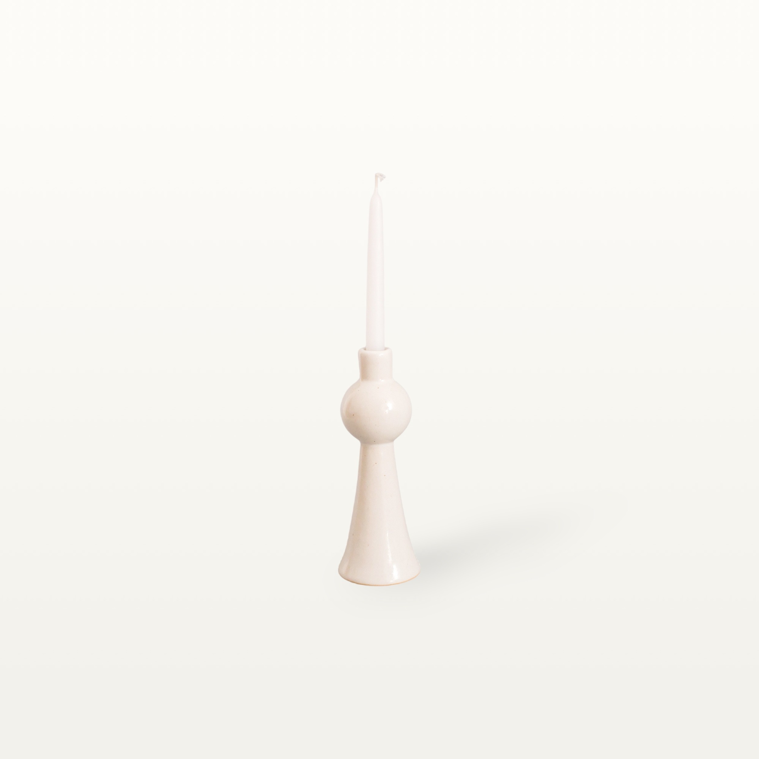 Kleine Vase / Kerzenhalter "Fernsehturm" - Weiß 4 Kleine Vase / Kerzenhalter "Fernsehturm" - Weiß – Bild 4