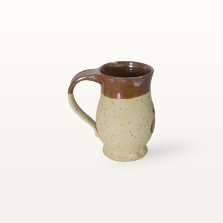 Becher mit Henkel "Marlene" - Dunkelbraun – Bild 3