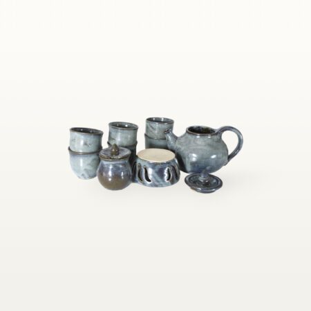 Umfangreiches blaues Teeservice "Charlotte" 6 Umfangreiches blaues Teeservice "Charlotte" – Bild 3