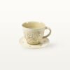 Cappuccinogedeck "Piazza" - Weiß 11