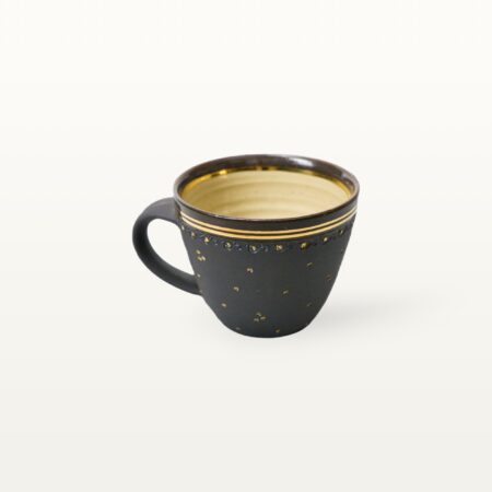 Alternative view of Cappuccinotasse "Piazza" - Schwarz