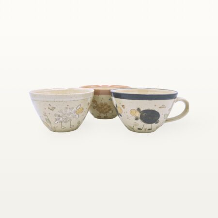 Große Tasse "Wolkenschaf" - Weiß – Bild 3