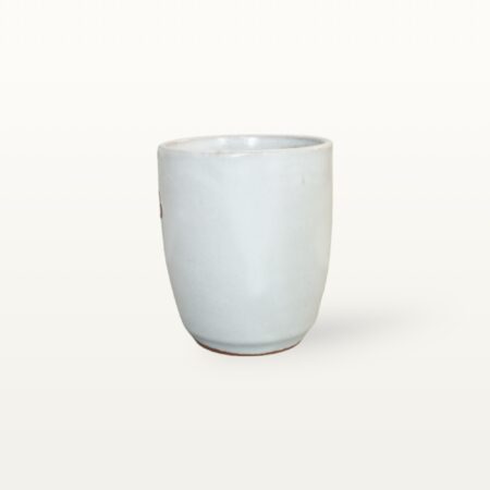 Einfacher Becher - Weiß mit Herz – Bild 4