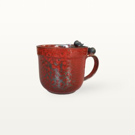 Bauerntasse - Rot mit Maus – Bild 2
