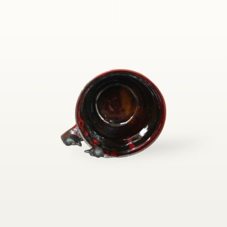 Bauerntasse - Rot mit Maus – Bild 6