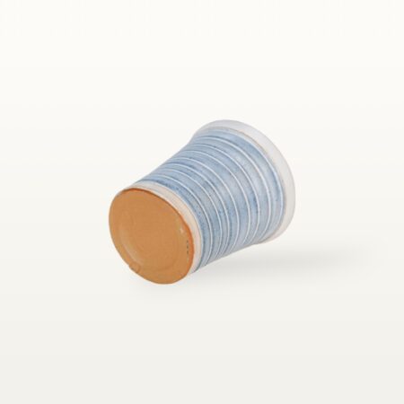 Konischer Becher "Feinstrich Blau" - Geringelt – Bild 3