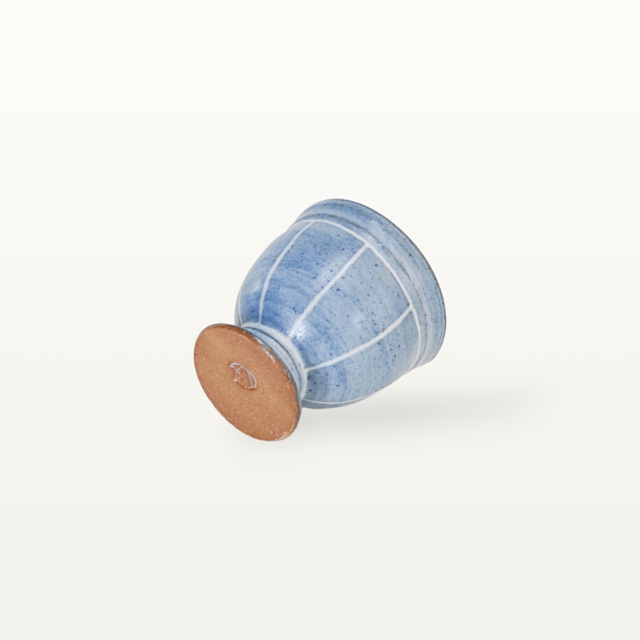 Eierbecher "Feinstrich Blau" 4 Eierbecher "Feinstrich Blau" – Bild 4