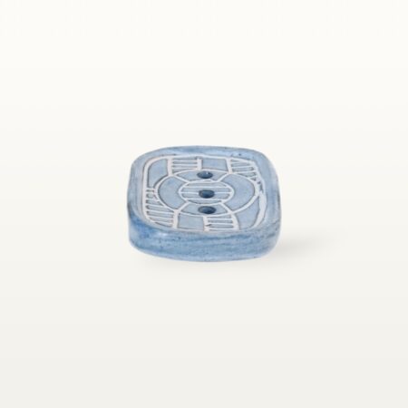 Seifenschale "Feinstrich Blau" 5 Seifenschale "Feinstrich Blau" – Bild 3
