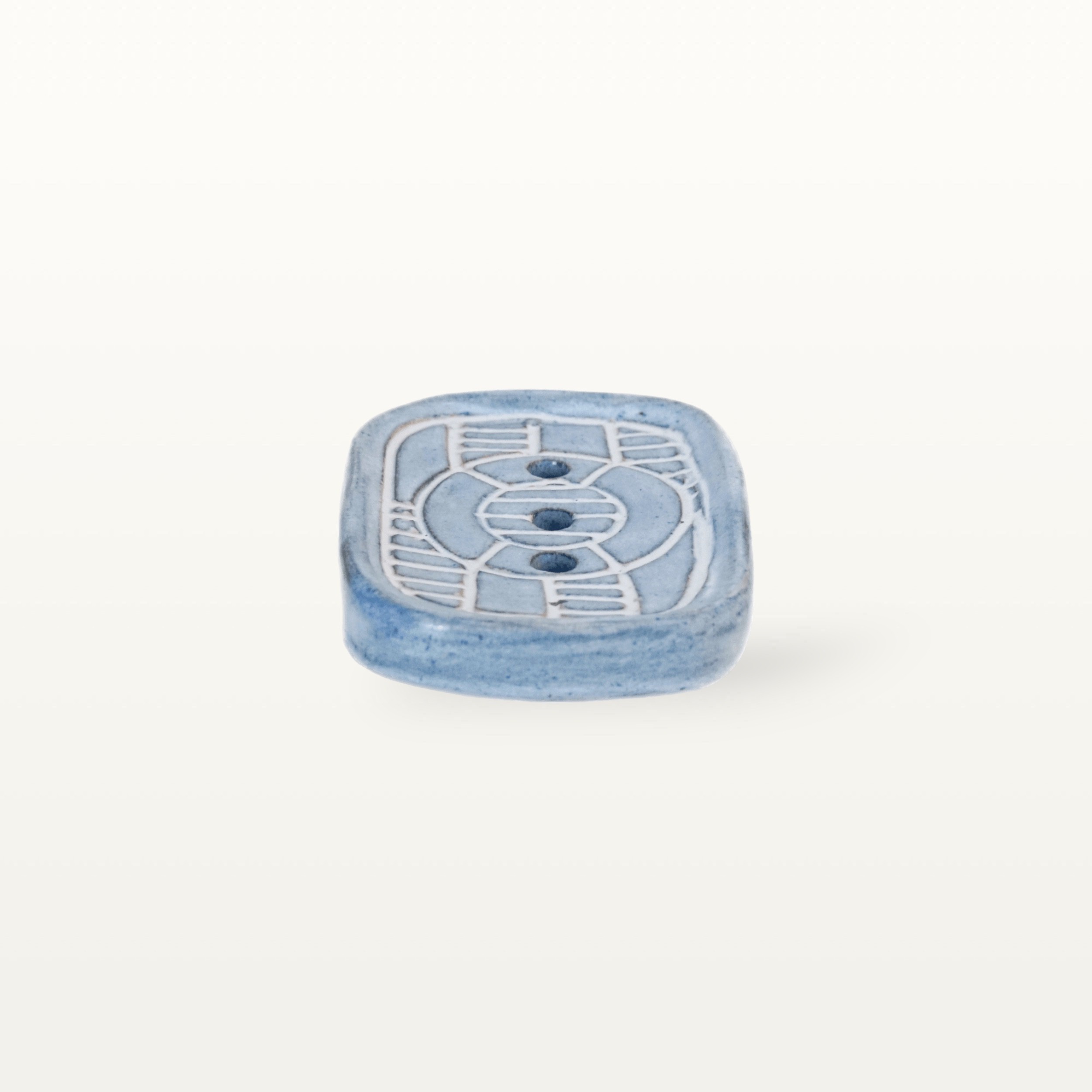 Seifenschale "Feinstrich Blau" 3 Seifenschale "Feinstrich Blau" – Bild 3