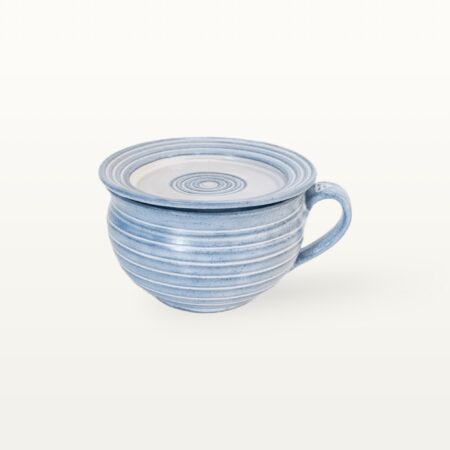 Alternative view of Bauchige Tasse mit Untertasse "Feinstrich Blau"