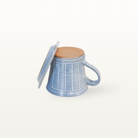 Alternative view of Konische Tasse mit Untertasse "Feinstrich Blau"