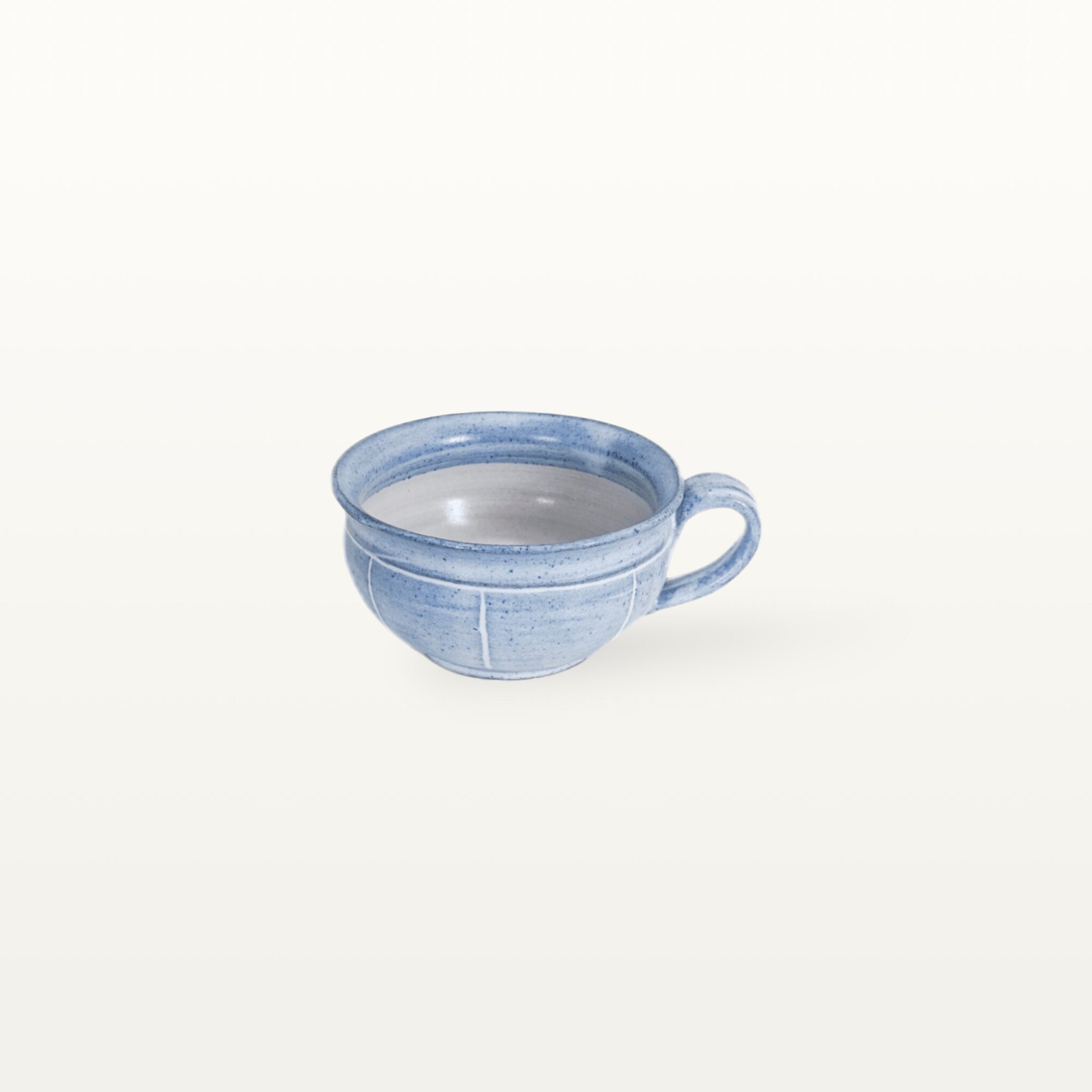 Kleine Tasse "Feinstrich Blau"