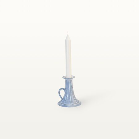 Leuchter / Vase "Feinstrich Blau"