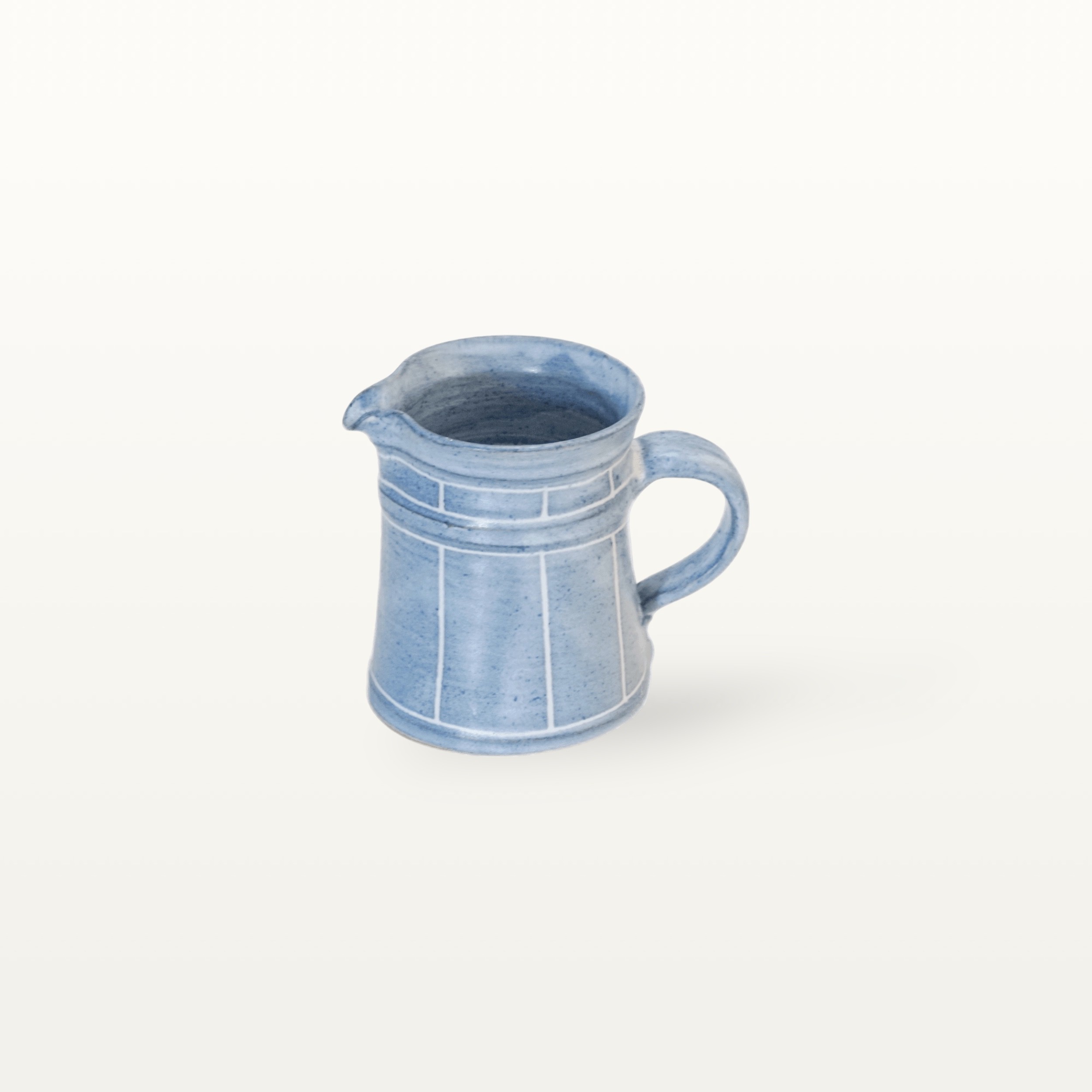Kleiner Krug "Feinstrich Blau" - gerade 1 Kleiner Krug "Feinstrich Blau" - gerade