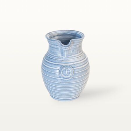 Großer Krug gerade "Feinstrich Blau" - bauchig – Bild 3