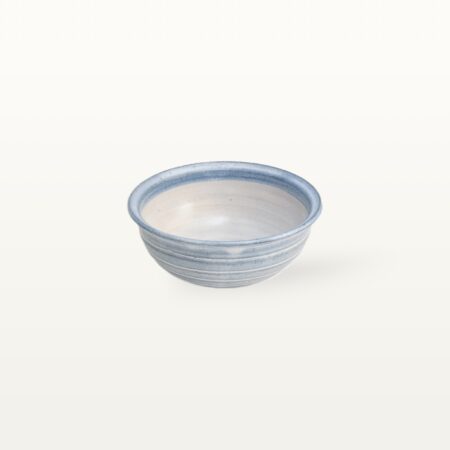 Kleine Schüssel "Feinstrich Blau" - geringelt
